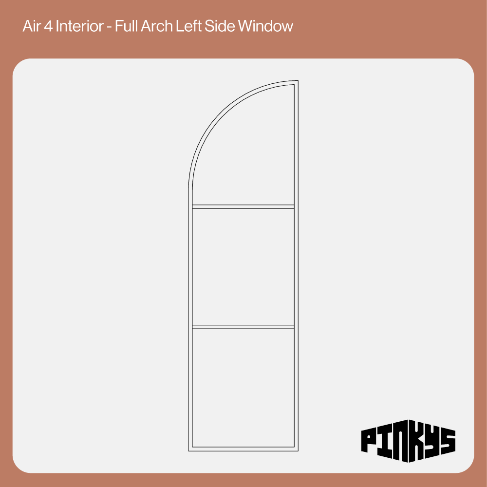 Air 4 Interior - Full Arch Left Side Window | Customize