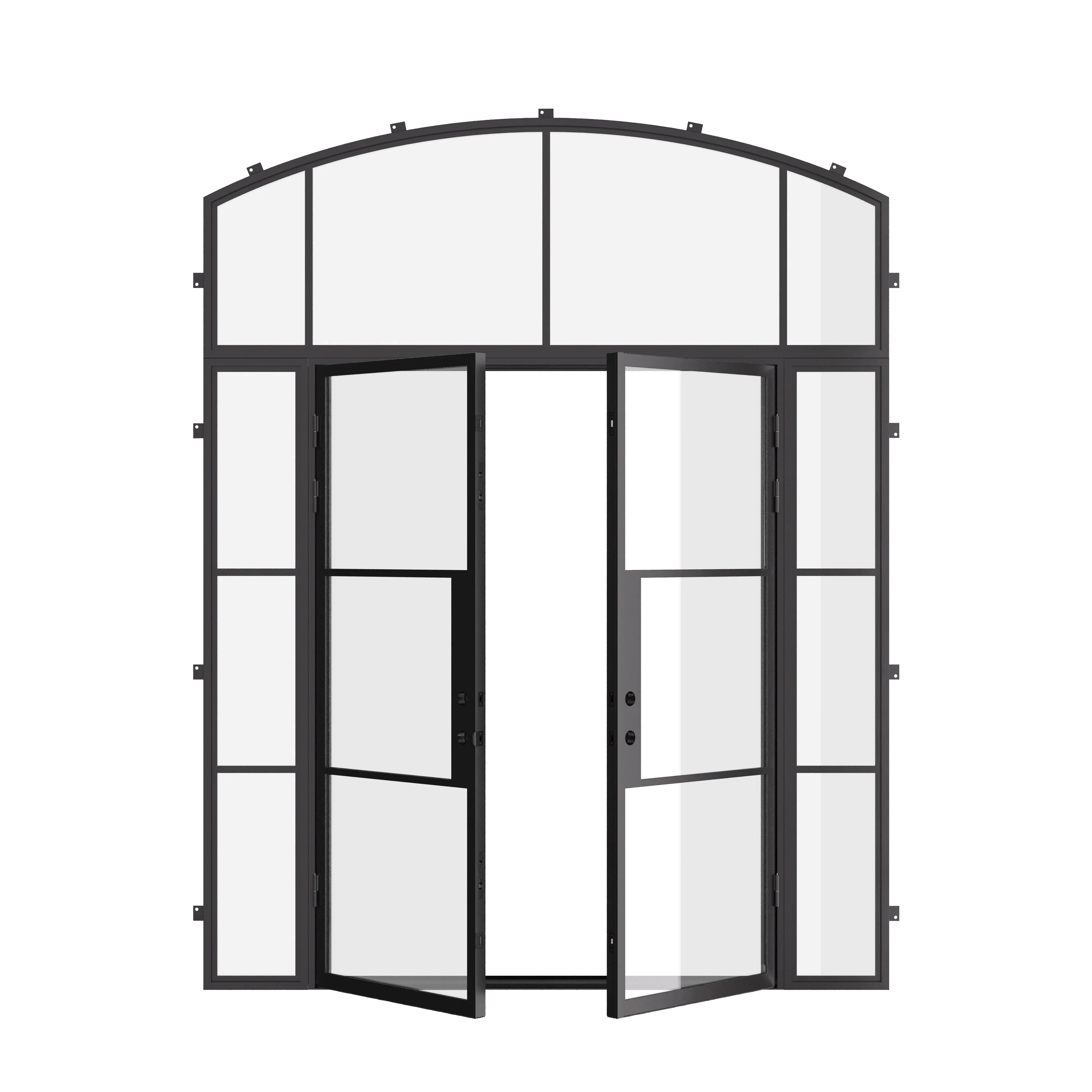 Air 4 with Side Windows and Arch Top Window - Double Flat | Customize - Image 3