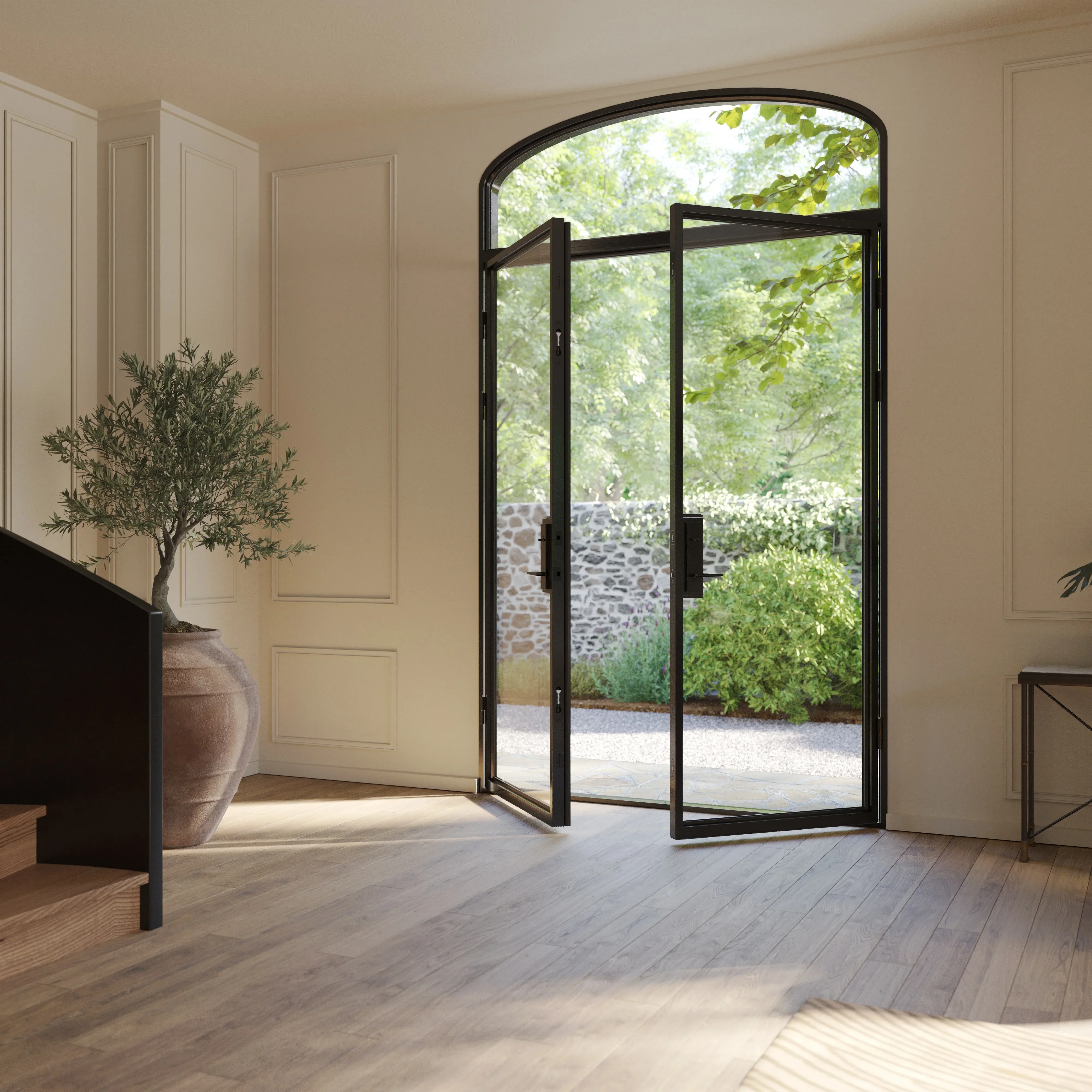 Air Lite with Mini Arch Top Window - Double Flat | Customize - Image 2
