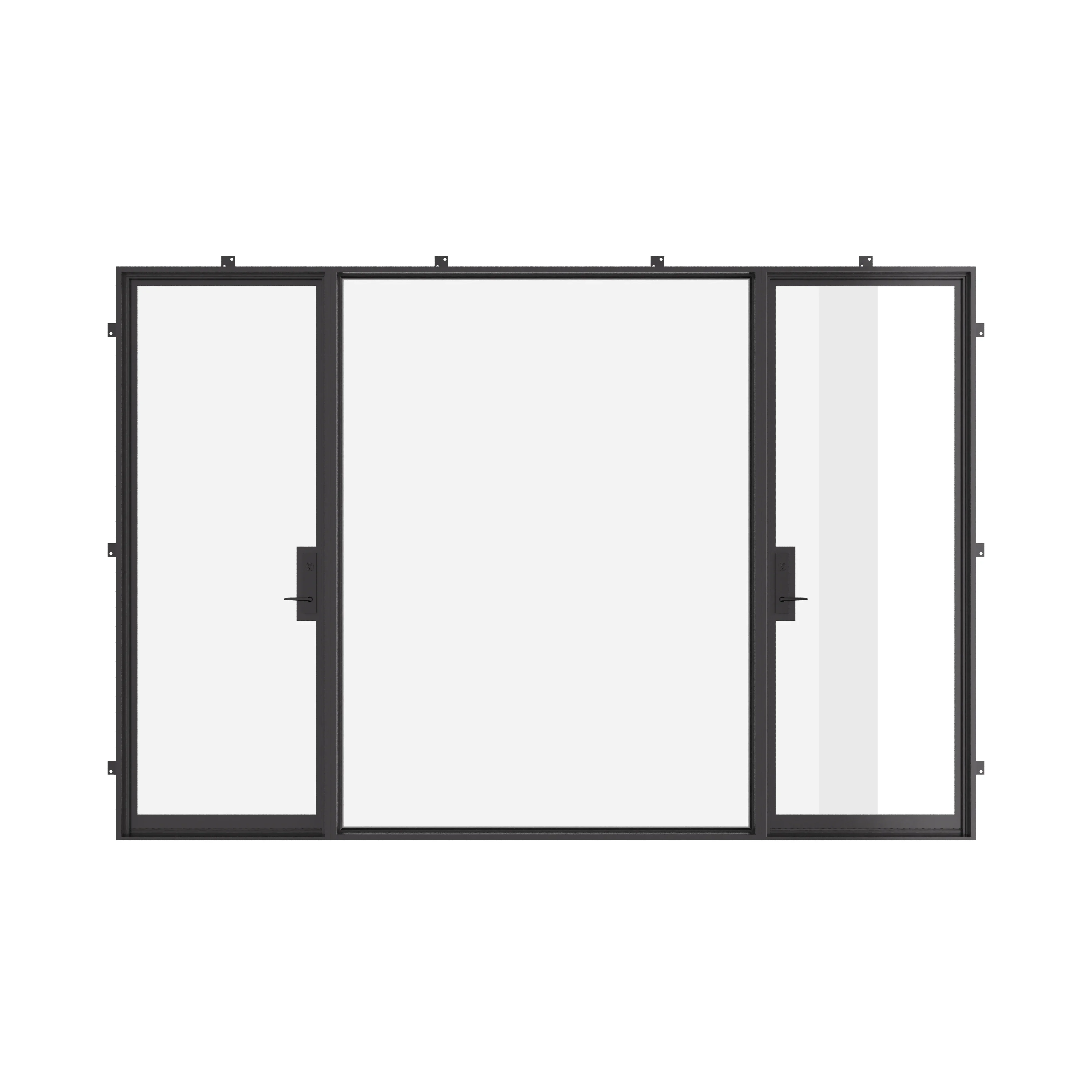 Air Lite with Thermal Break - Dual Single with Middle Fixed Panel Flat | Customize