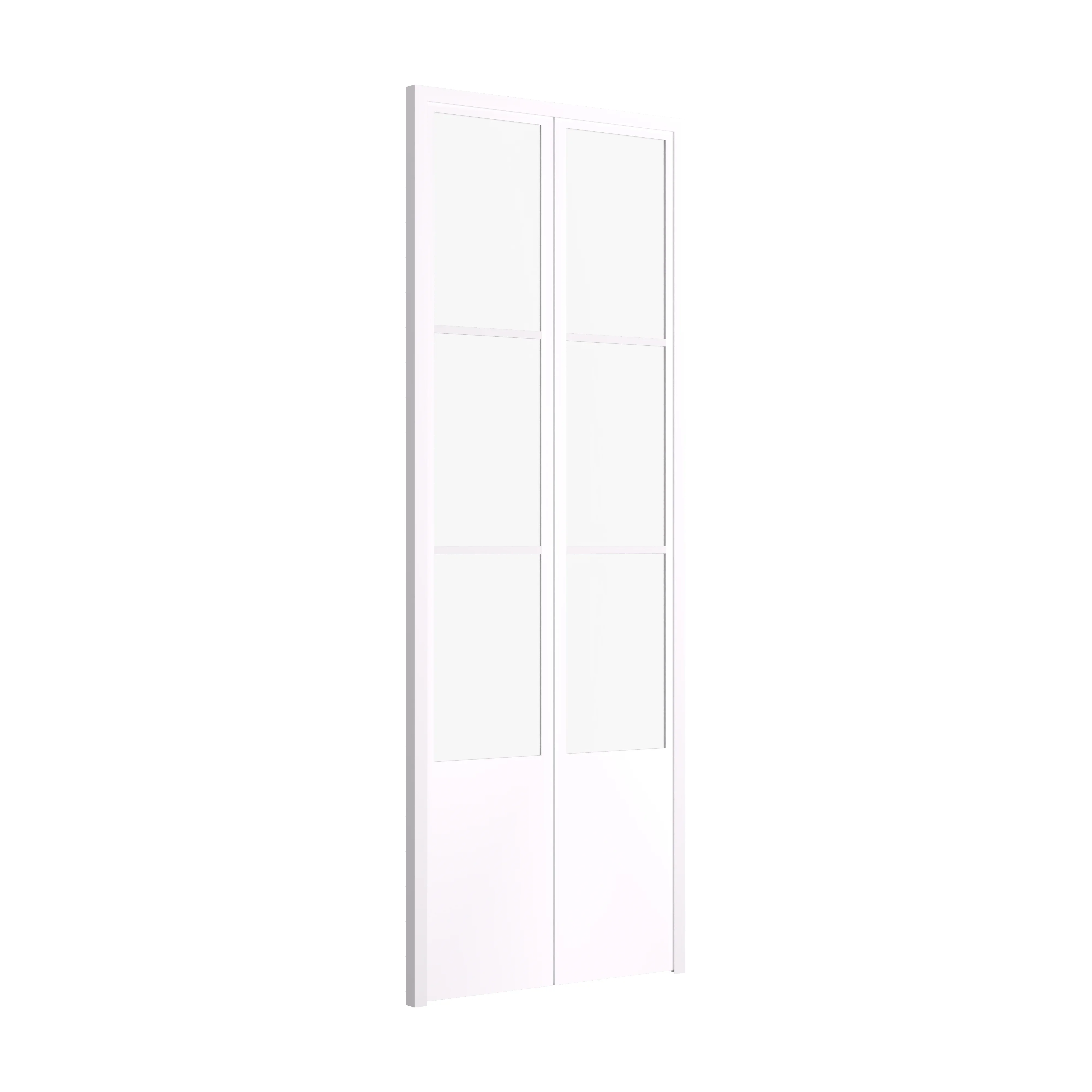 Air Pantry with Kickplate - Double Flat in White - Image 3