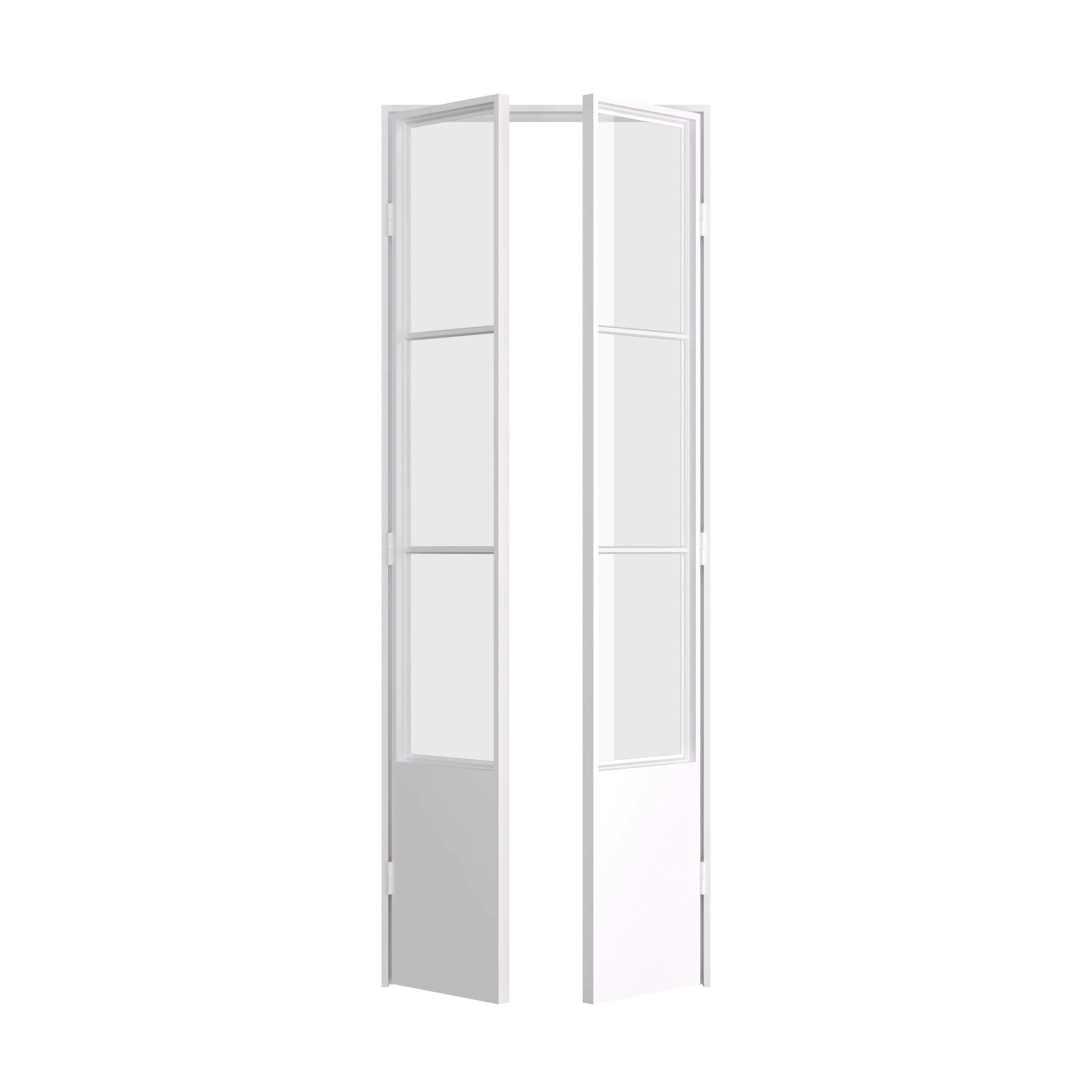Air Pantry with Kickplate - Double Flat in White - Image 4