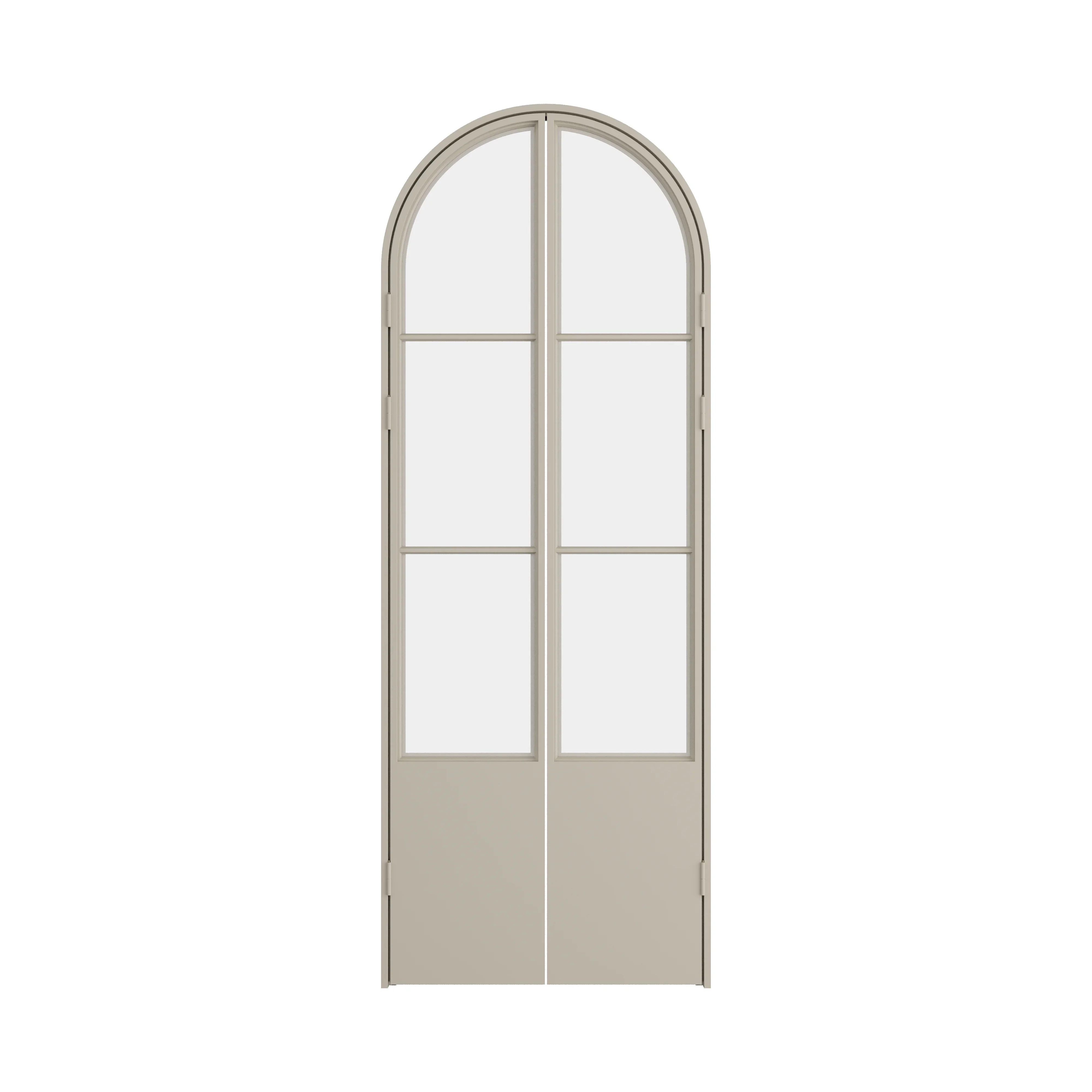 Air Pantry with Kickplate - Double Full Arch in Palm Desert Sand
