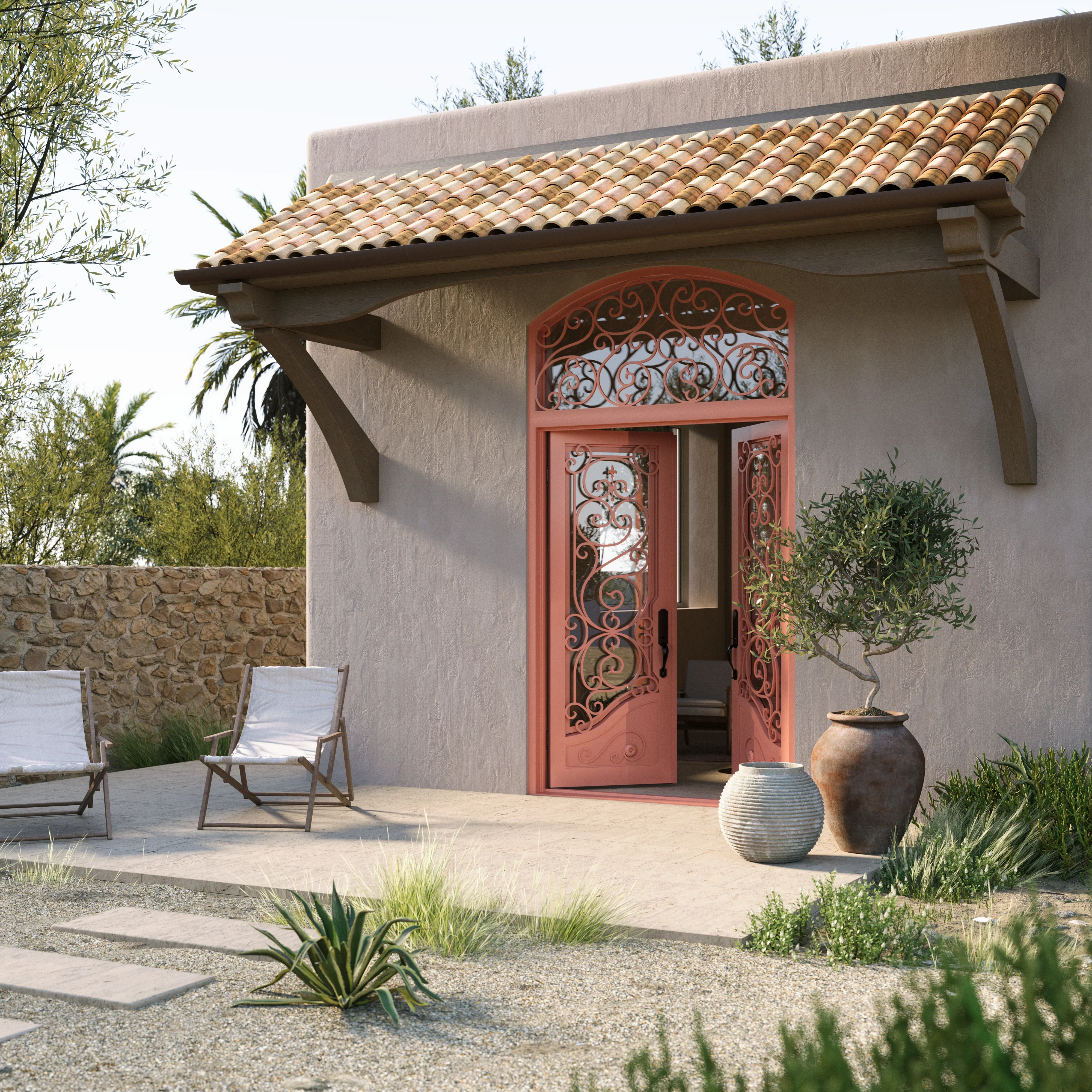 Beverly with Arch Top Window - Double Flat | Customize - Image 2