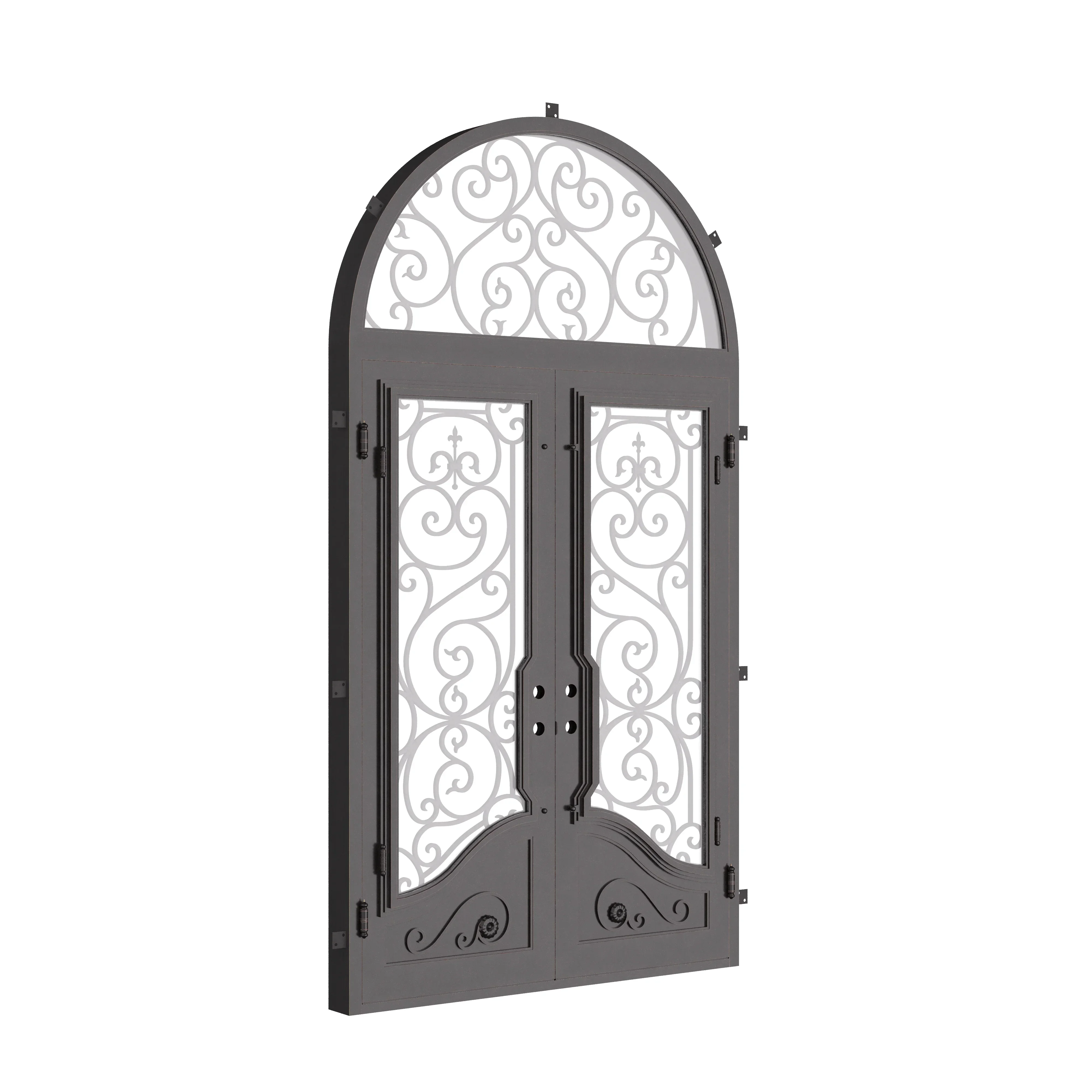 Beverly with Full Arch Top Window - Double Flat - Image 4