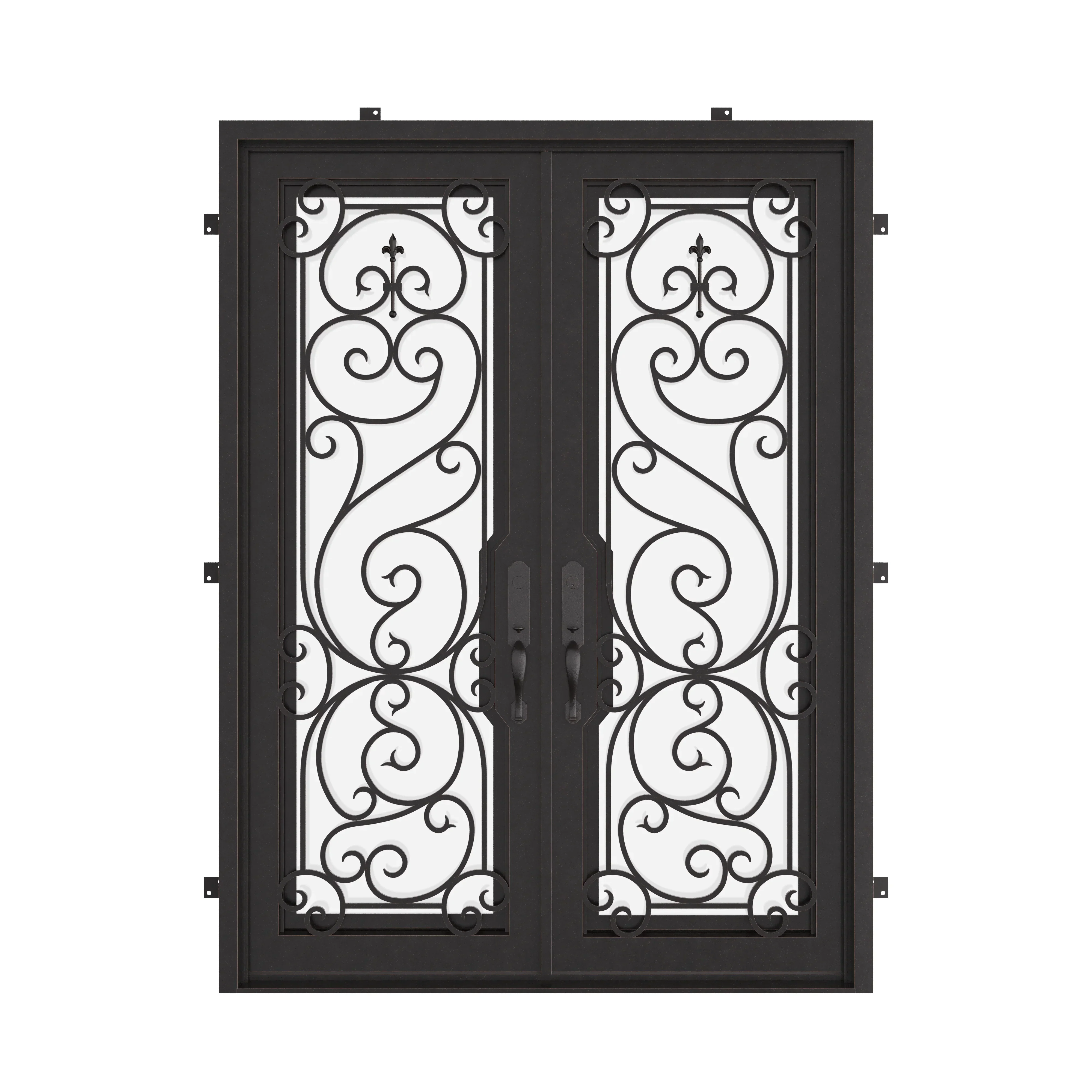 Hills - Double Flat in Black
